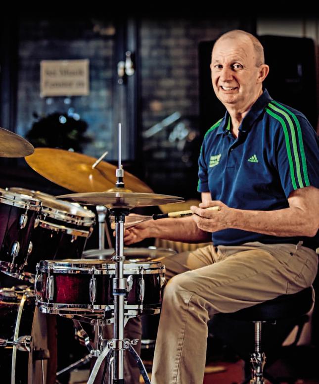 Früher Spitzenport, heute Musik: John Kunkeler betreibt einen Jazzclub